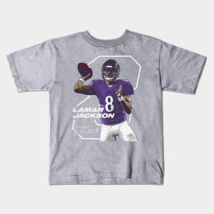 Lamar Baltimore Offset Kids T-Shirt